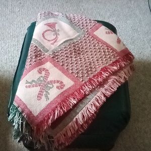 Christmas throw
